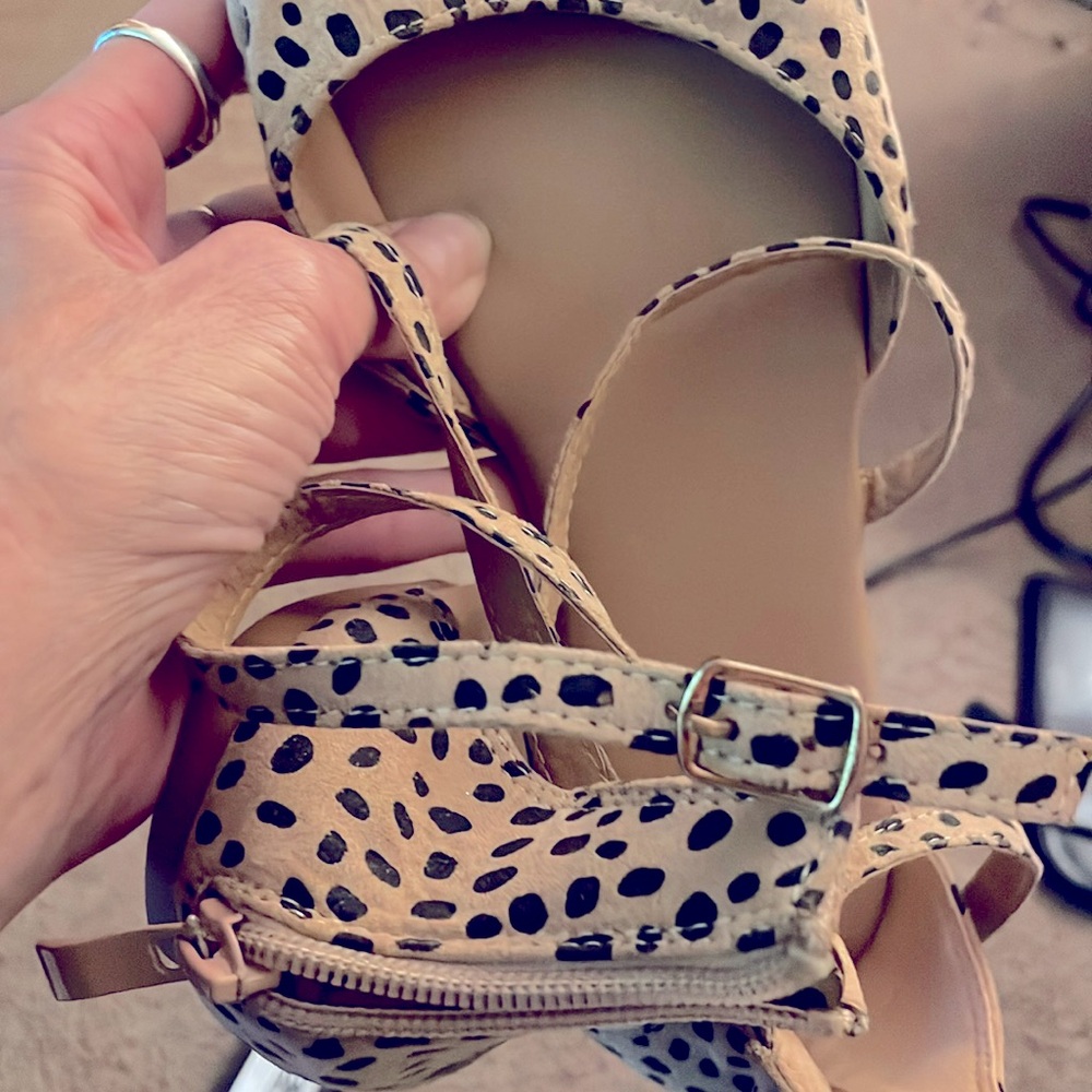 Cute shoes.   New